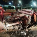 Trágico fin de año: hombre quedó con el brazo mutilado tras brutal accidente automovilístico en CDMX