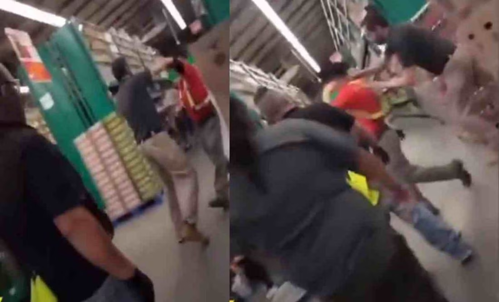 ¡Eterna rivalidad!: Promotores de Coca Cola y Pepsi protagonizan pleito y se hace viral