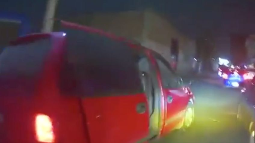 Motociclista capta momentos de TERROR; intentaron secuestrarlo y logró escapar por un segundo