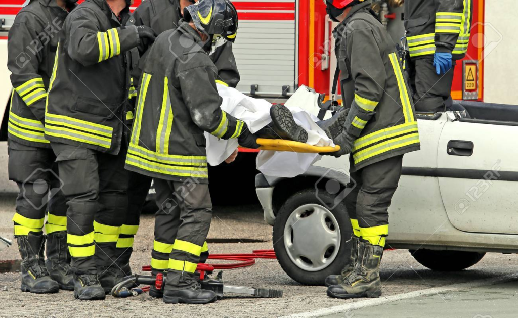Bombero resulta lesionado en Primer Simulacro Nacional 2025
