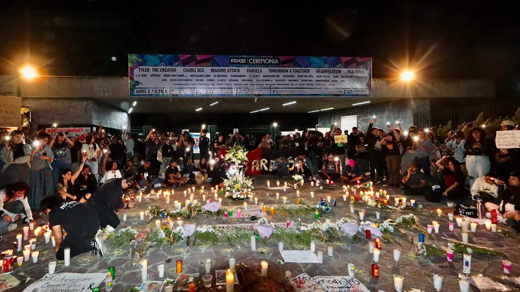 Protestan en memoria de Miguel Ángel y Berenice en Parque Bicentenario