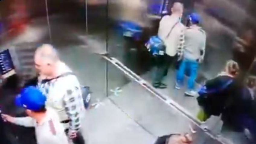Plaza Mitikah: Filtran VIDEO del momento exacto del desplome del elevador que dejó 2 personas heridas