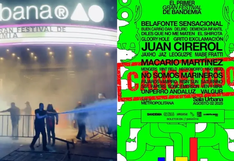 Festival Bandemia fue cancelado entre desalojo y portazos; ¿qué pasó en el evento?
