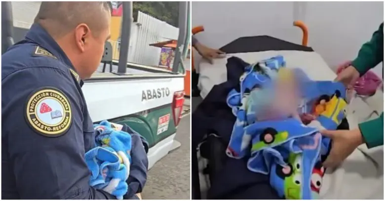 Abandonan a bebé en la CDMX; autoridades detienen a los responsables