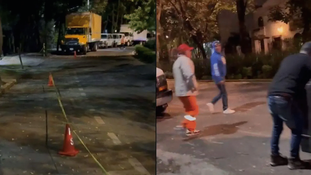 ¡De terror! Vecinos de Polanco acusan a casas productoras por sentirse dueños de las calles