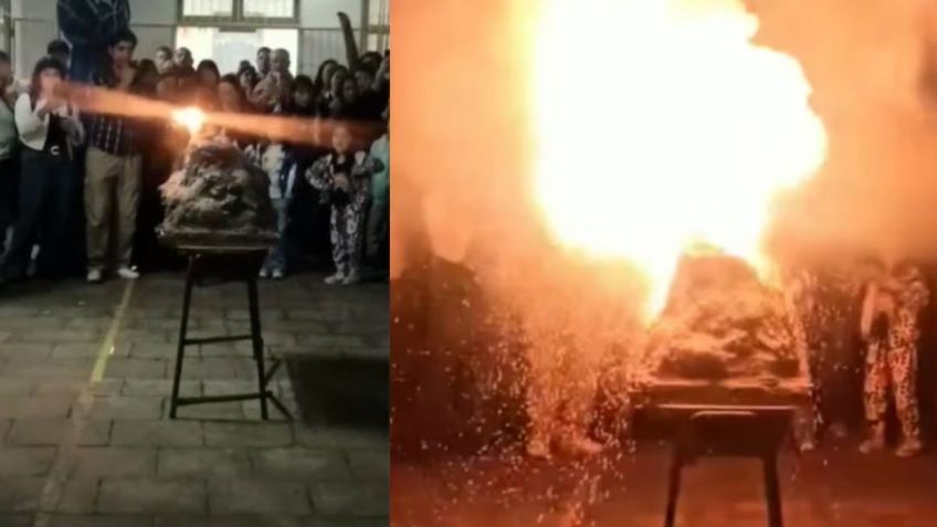 Niña se quema y entierra un objeto en la cabeza al presentar proyecto de ciencias