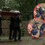 Repartidor de flores cae a fosa de difunto en pleno funeral