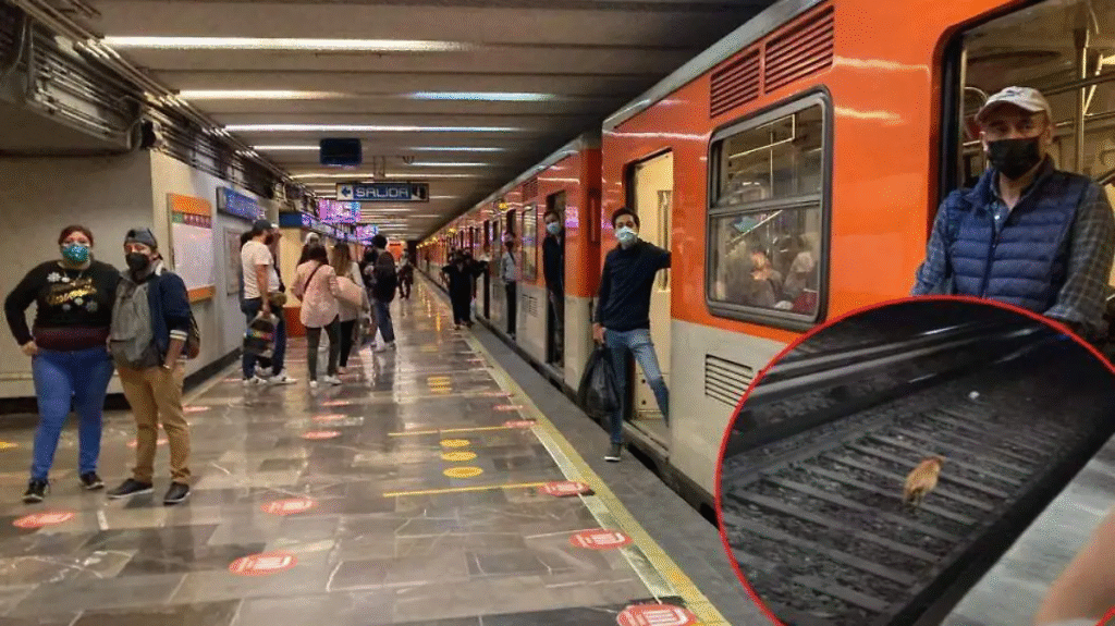 ¡Perrito en fuga! Recorrió 20 estaciones y generó retrasos en Línea 2 del Metro