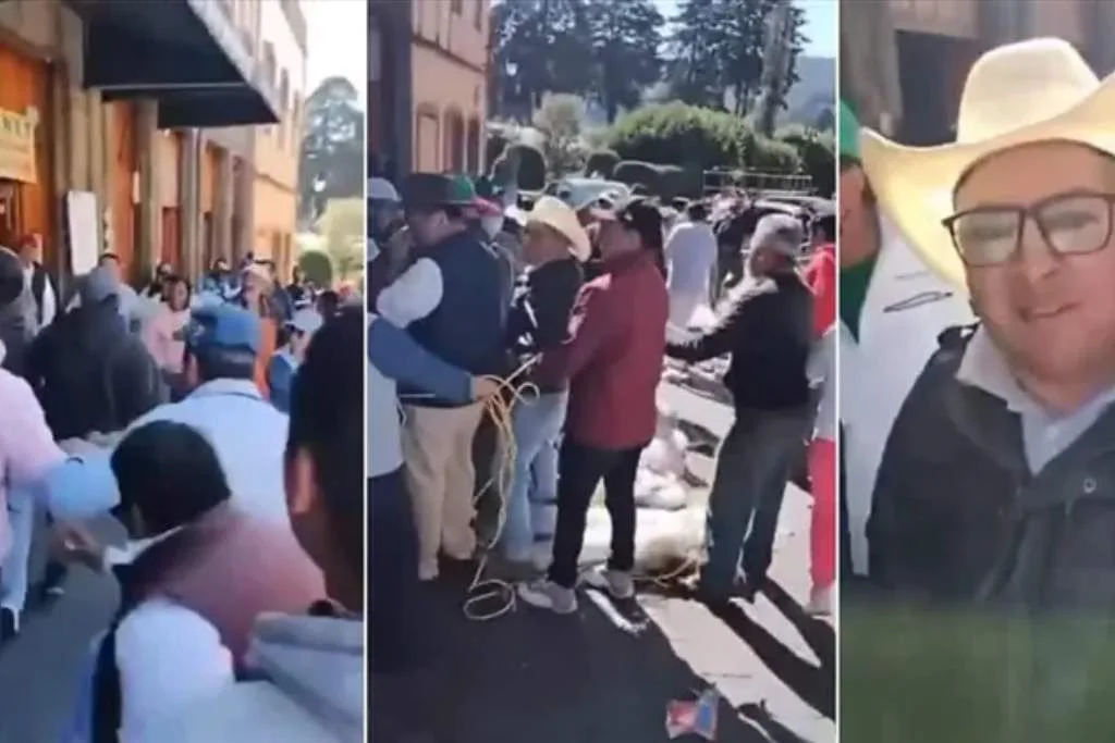 Hartos de la escasez de agua, acumulación de desechos y el abandono de obras en el municipio, retienen funcionarios de «El oro»