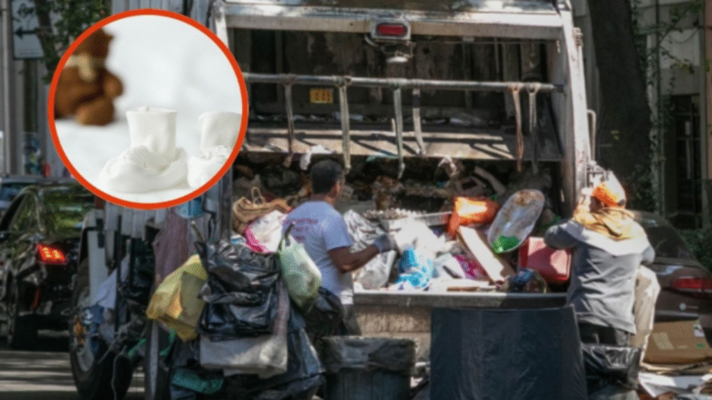 Avientan a recién nacido a un camión de basura, el cuerpo fue prensado por la máquina: “Somos una sociedad enferma”